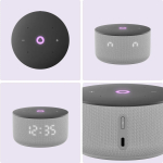 Умная колонка 3 с часами, Серый (YNDX-00027GRY)