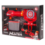 Пистолет с мягк.пулями и мишенью, коробка 592D