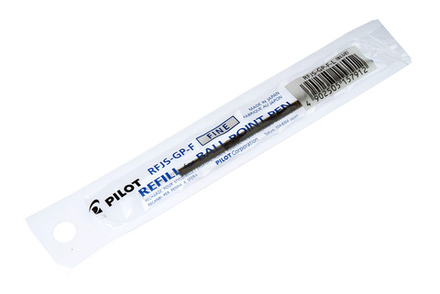 Стержень шариковый 98мм PILOT синий евронаконечник наконечник RFJS-GP-F/RFNS-GG-F-L с ушками