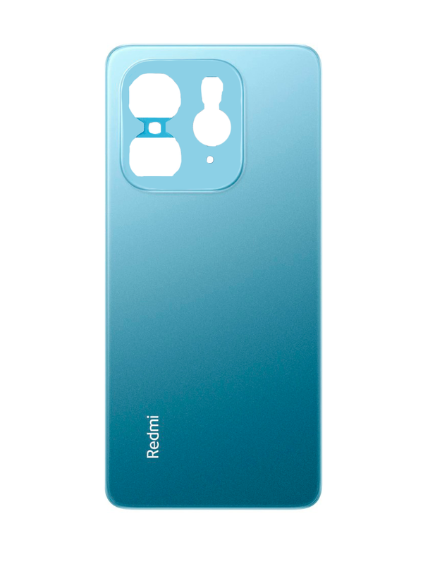 Задняя крышка для Xiaomi Redmi Note 14 синяя (Ocean Blue) без стекла камеры