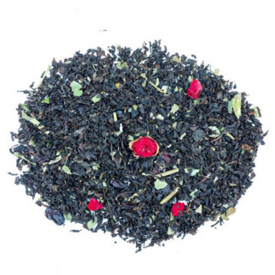 Черный чай BERRY-TEA |  с клюквой | 18гр под стакан | Эконом