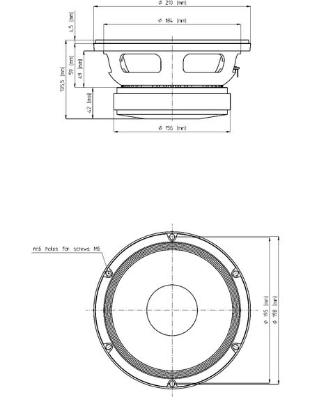 EighteenSound 8M400F/8