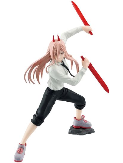 Фигурка Аниме Человек-бензопила Chainsaw Man Power Пауэр 16 см