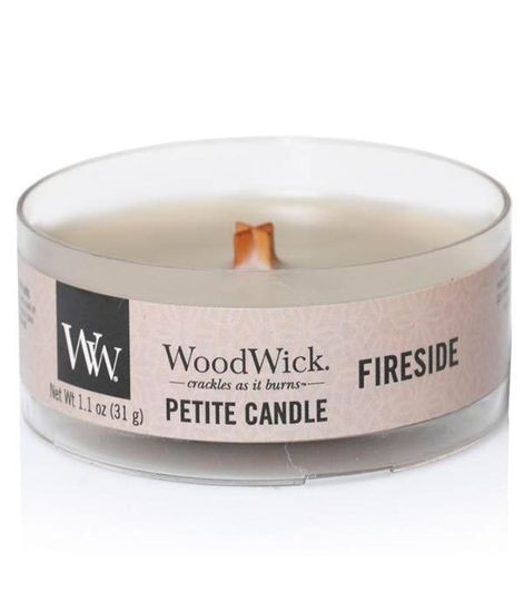 У камина, ароматическая свеча мини, WoodWick