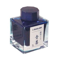 Чернила пигментные Sailor для перьевых ручек Sei-Boku темно-синие 50 мл (13-2002-242)