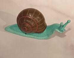 Вешалка Snail Awake Green