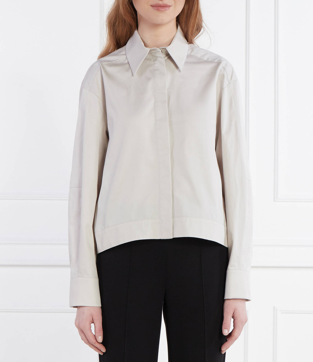 Сатиновая рубашка DANDY Max Mara Leisure - бежевый(161110286)