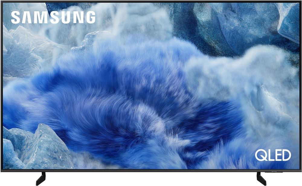 Телевизор Samsung 75" QLED 4K Smart TV серия 8 QE75Q8FAAUXRU титановый серый