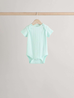 Боди с коротким рукавом для малышей Next E19-733, 5 шт., Сиреневый, Розовый, Мятный, Светло-желтый