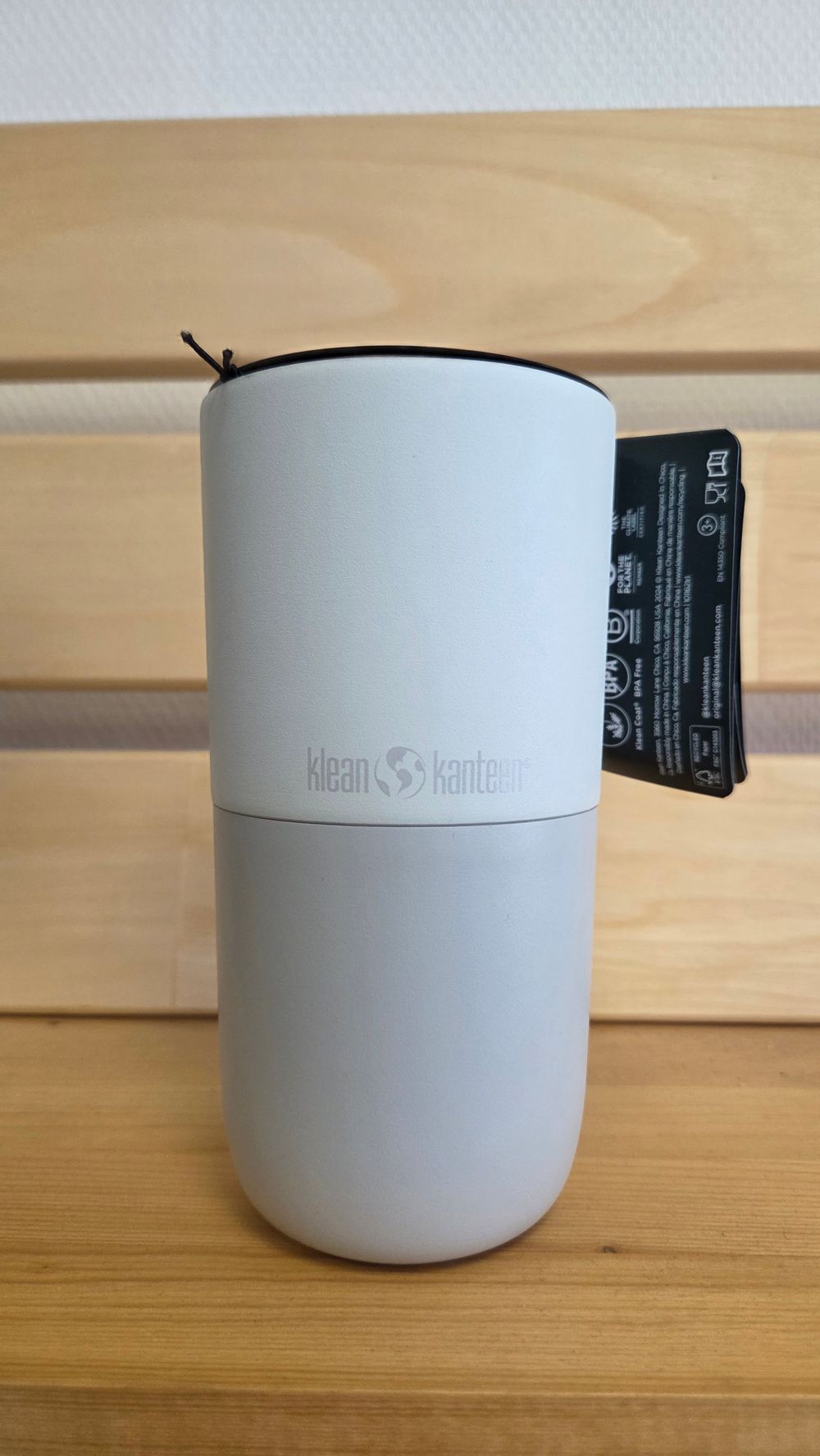 Термостакан Klean Kanteen Rise Tumbler Slide Lid 16oz (473 мл) Barely Blue (скол)