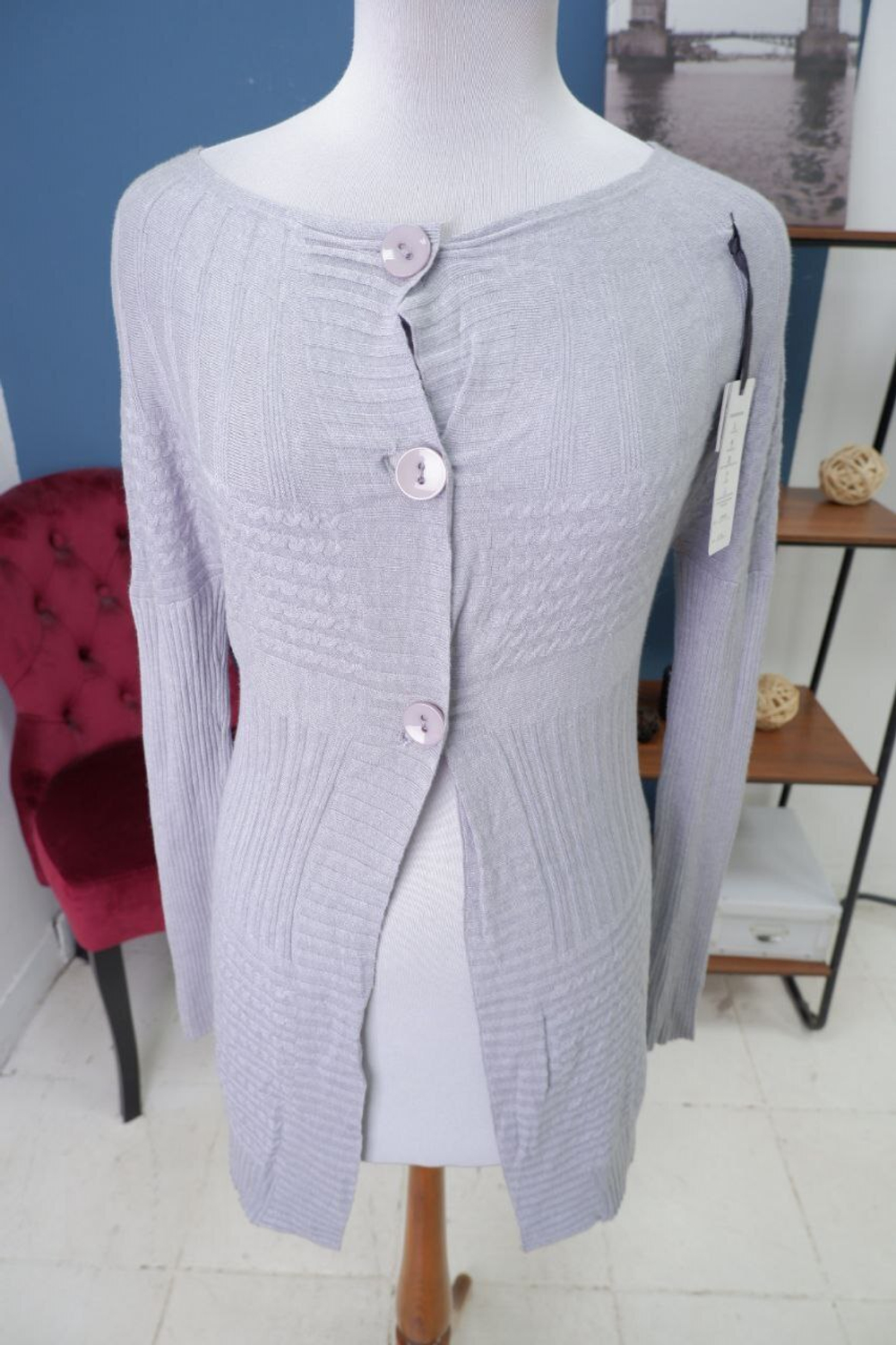 Кардиган GIRL DREAM светло-серый 48-50 размер, новый