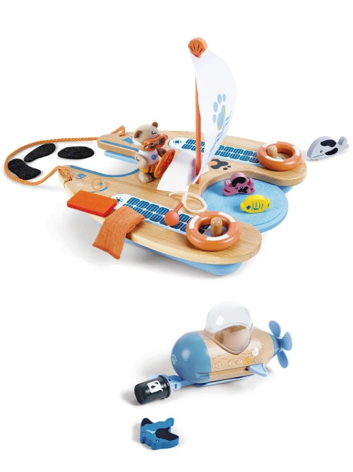 Игровой набор Служба спасения ЭКО-КАТАМАРАН