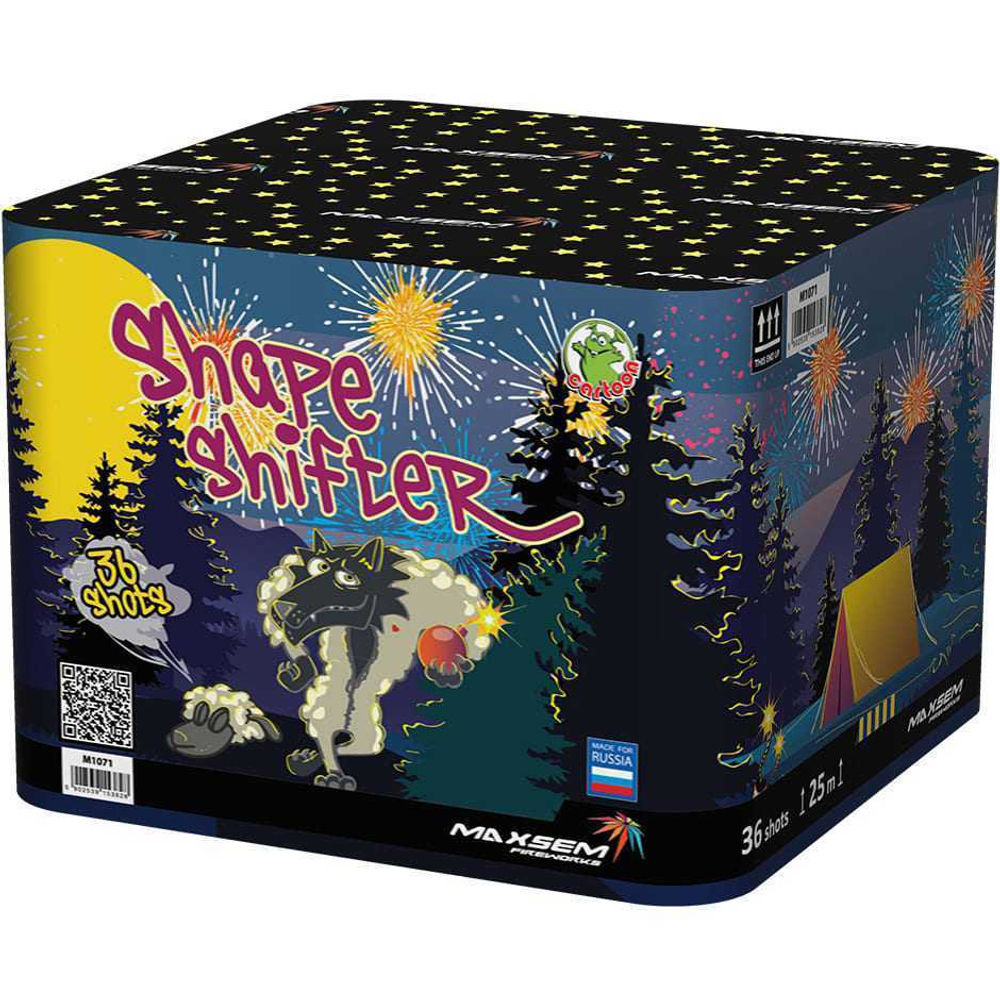 Батарея салютов «SHAPE SHIFTER» (1»х36) 6/1