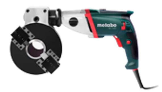 Неразъемный труборез и фаскосниматель ТВН-63 с приводом Metabo