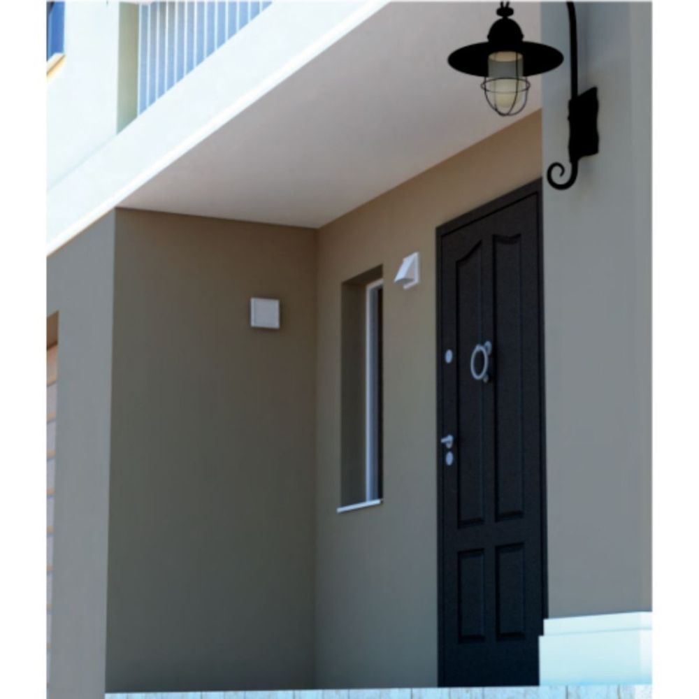 Выход вентиляционный пластик, d100х150х150 мм, с обратным клапаном, сл кость, Эра, 1515К10ФВ Ivory