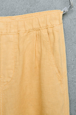 ZARA STORIESZ - БРЮКИ НА РЕЗИНКЕ, ЦВЕТ СЛИВОЧНОГО МАСЛА