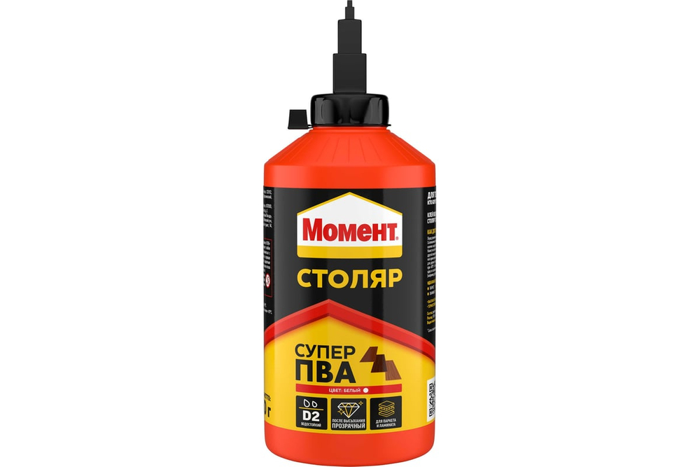 Клей ПВА Момент Столяр Super PVA, 250 г