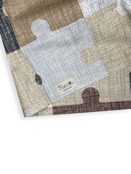 Наволочка Пазл хлопок-ранфорс RinaAmari Размер 40*60