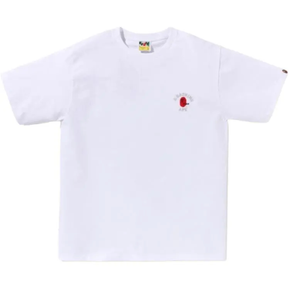 A Bathing Ape Bathing Ape Футболка Cotton Embroidered Pattern Regular 1l72 110 031