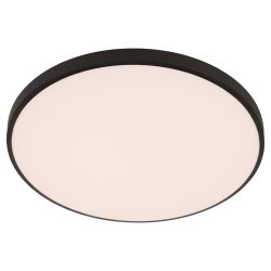 Светильник потолочный светодиодный ЭРА Классик без ДУ SPB-6 Slim Base BK 24W-5K 5000К