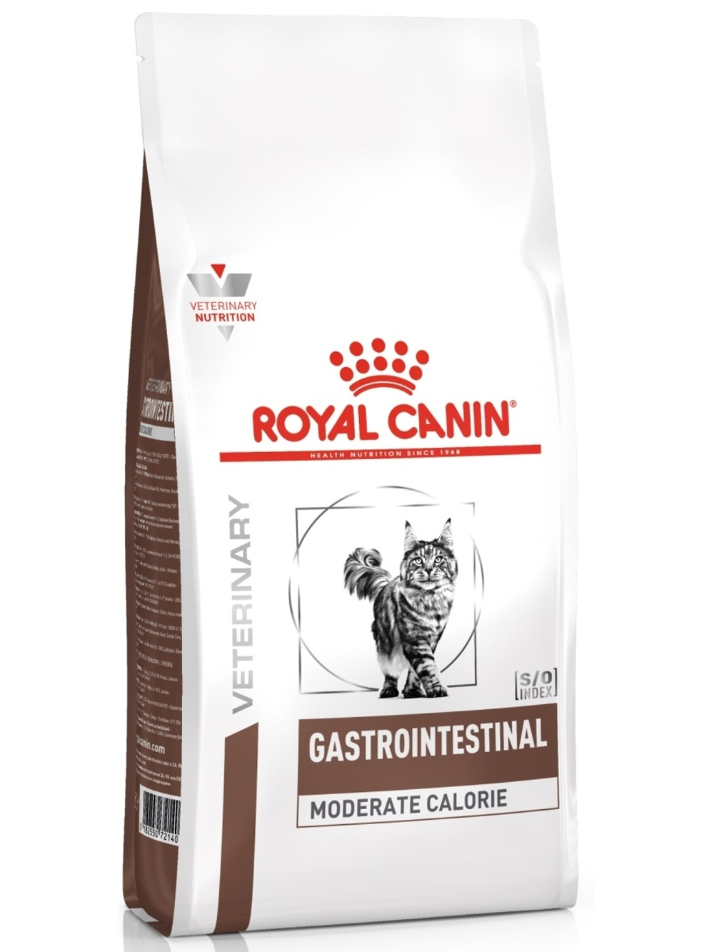 Сухой корм Royal Canin Gastrointestinal Moderate Calorie для кошек с избыточным весом и острых расстройствах пищеварения, 350 г