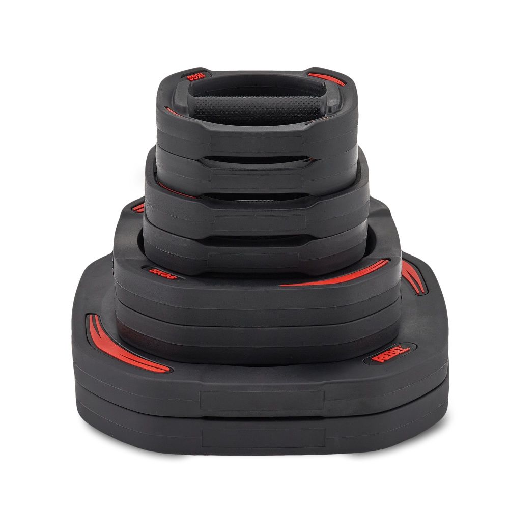 Диски 10 кг для памп-штанги для аэробики REBEL R-SMRTP (пара)