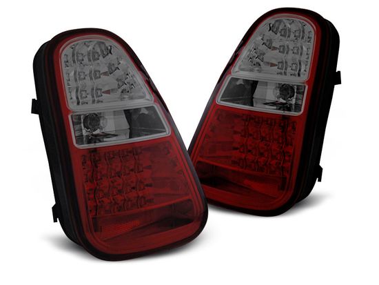 Фонари задние MINI COOPER R50 /R52 /R53 04-06 RED SMOKE LED