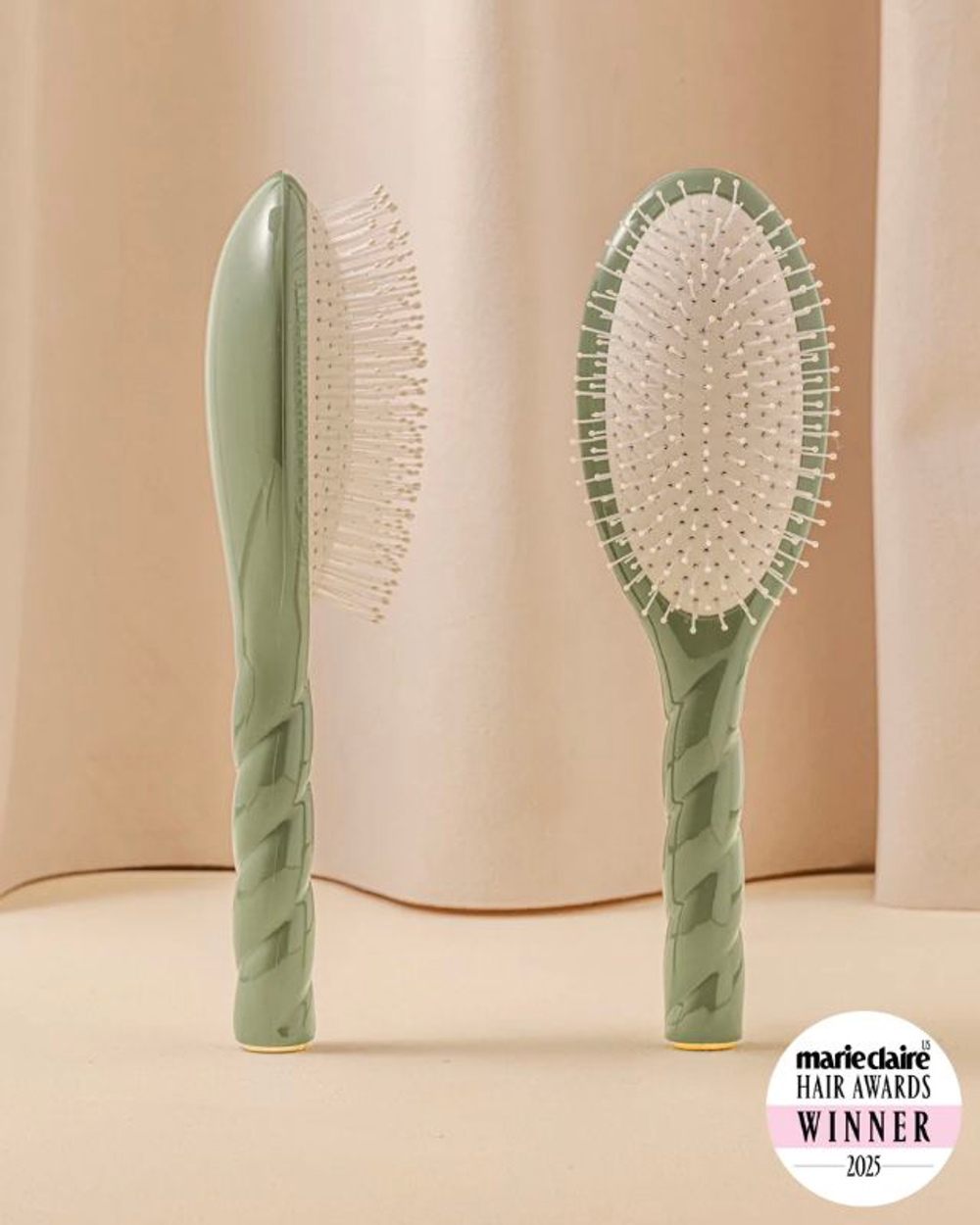 La Bonne Brosse Массажная расческа для волос N 04 Miracle Detangling and Massaging Brush - Pink