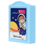 Ластик "Космос" выдвижной магический, 4 цв микс, С-40353