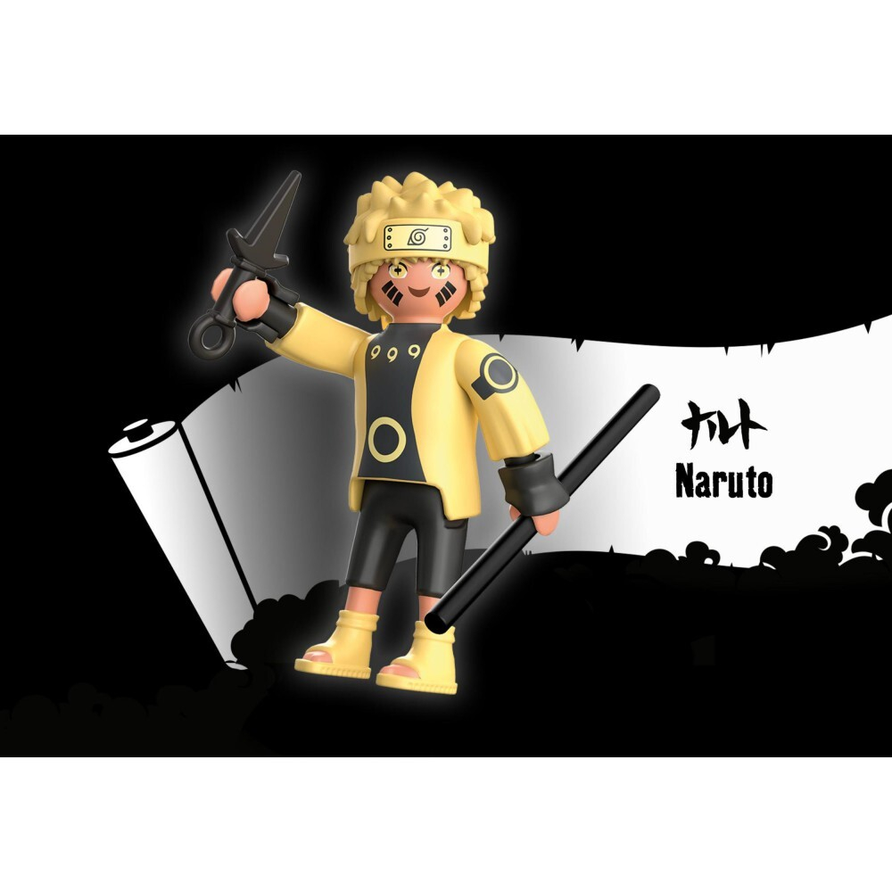 Playmobil - Наруто Шиппуден Фигурка Наруто с аксессуарами 71100 / артикул   71100  / GTIN 4008789711007
