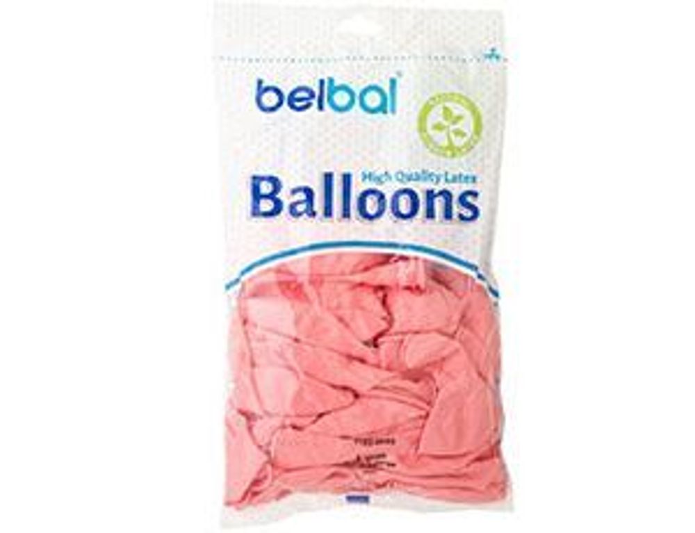 Шар (14"/36 см) Пастель Экстра Pink 004 50 шт.