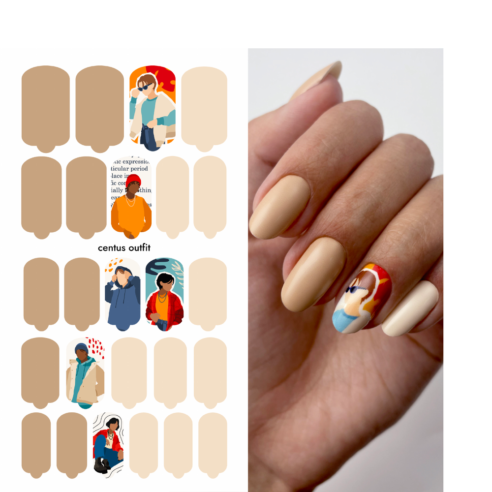 Пленки для маникюра Provocative Nails Centus outfit