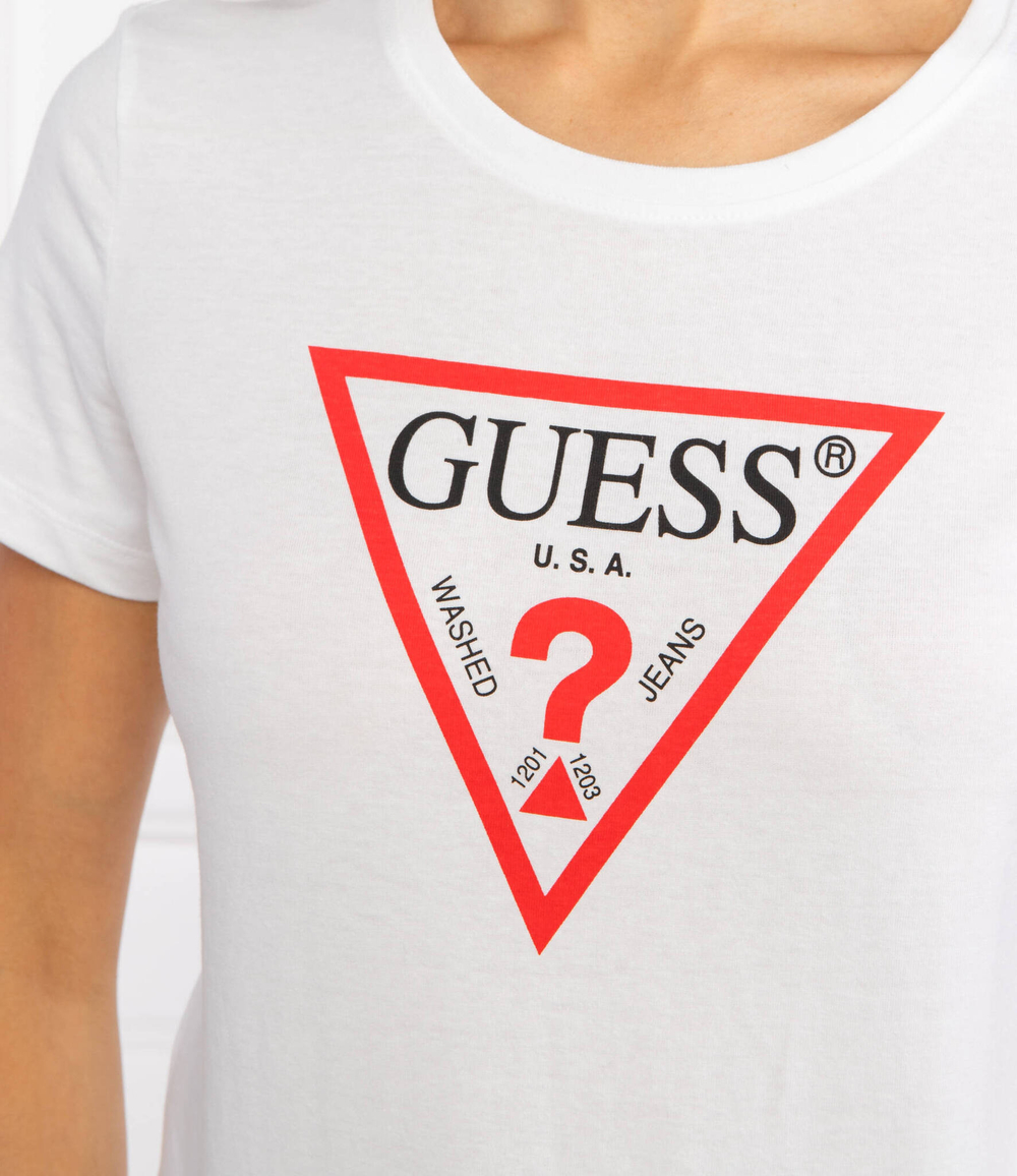 футболка original GUESS - белый(W1YI1B I3Z11)