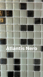 Мозаика стеклянная Atlantis Blue Art/Атлантика живописно-синий (24х24) 315х315х4 мм (шт)