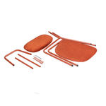 Стул MOLLY разборный терракотовый