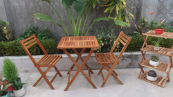 Набор садовой мебели из акации, 3 предмета, TP2043.0.1