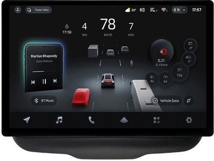 Магнитола для Jeep Renegade 2014-2021 - Teyes CC4-PRO монитор 13" 2K QLED на Android 13, Snapdragon 778G, 8+128, AI, CarPlay, DSP, 4G SIM-слот