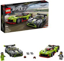 Конструктор LEGO Speed Champions 76910 Aston Martin Valkyrie AMR Pro и Aston Martin Vantage GT3