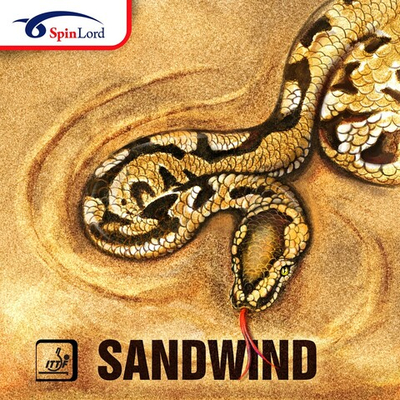 Накладка для ракетки Spinlord Sandwind 1.5 red