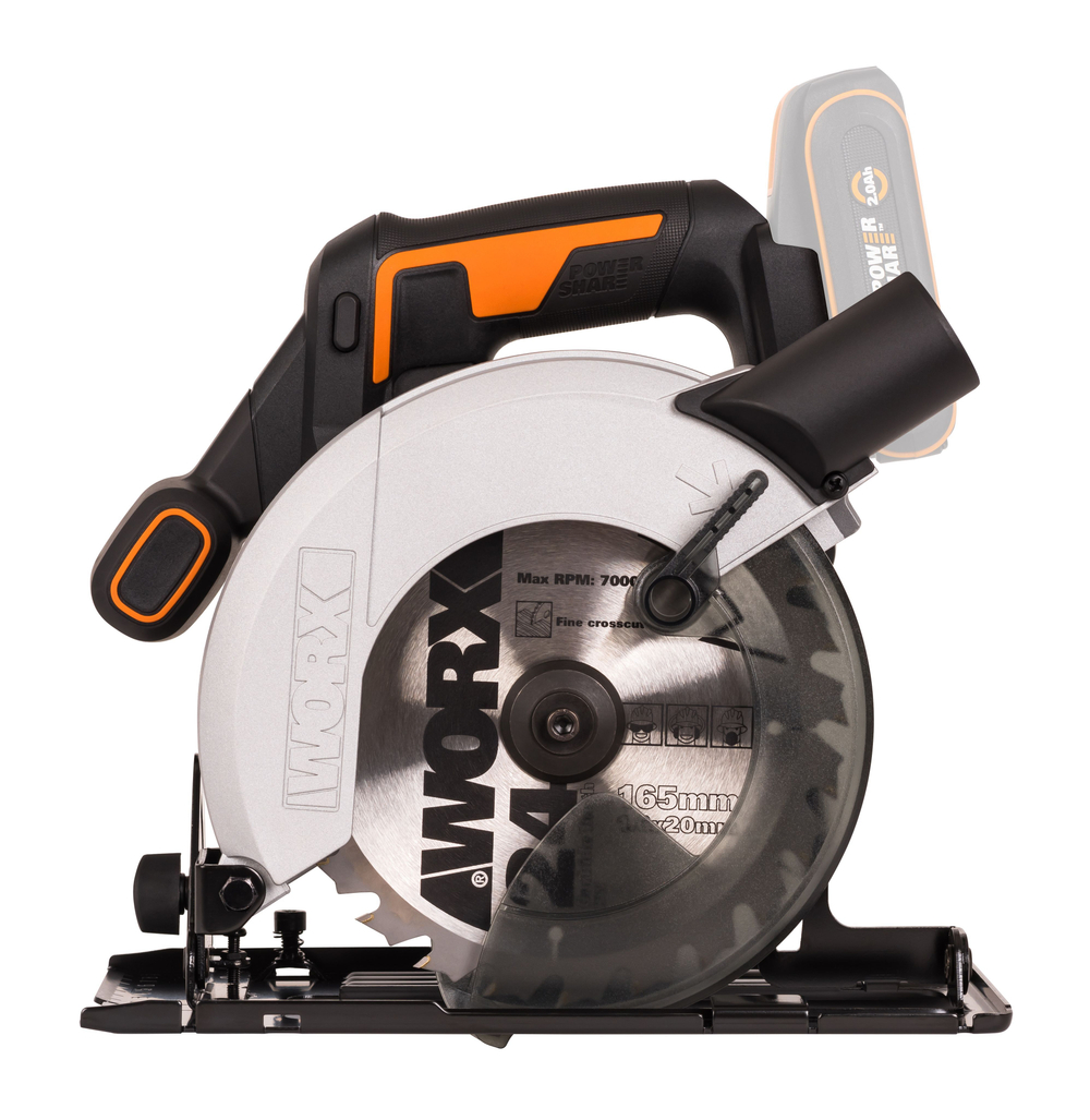 Дисковая пила аккумуляторная WORX WX526