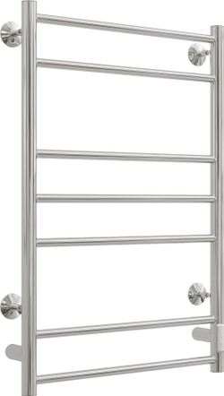 Полотенцесушитель электрический EWRIKA Сафо АС3 80x55 см, подключение справа, слева, глянцевый хром, лесенка