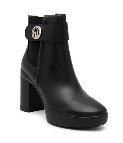 Кожаные ботильоны now 35 - ankle Liu Jo - черный(SF3129 PX241)