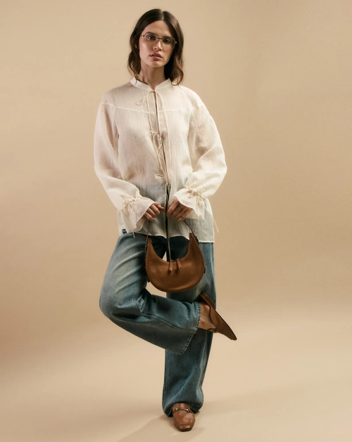 Блуза из органзы