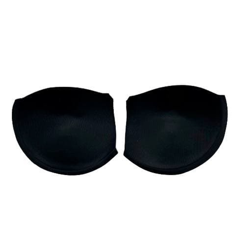 Чашечки без push-up черные (75А-70В)