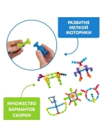 Мягкий конструктор детский «Весёлые присоски», 77 деталей