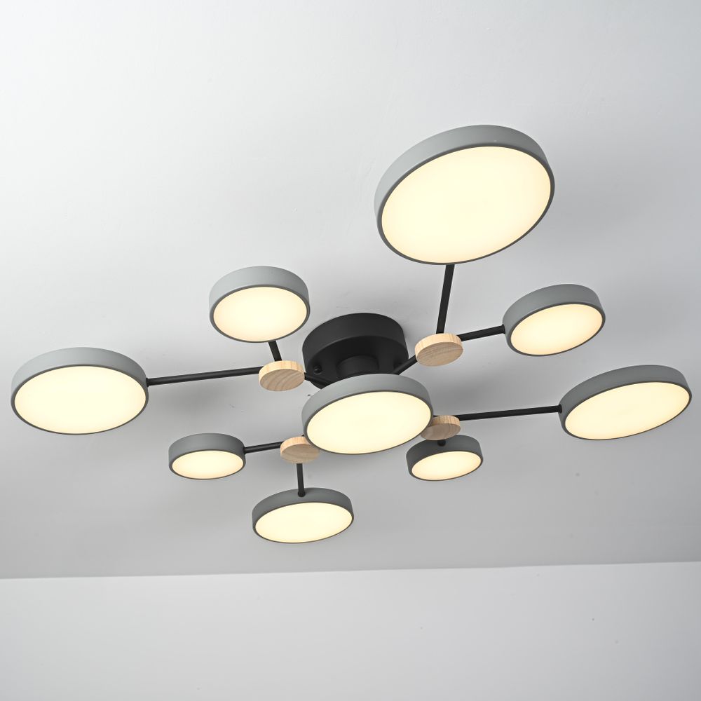 Потолочная Люстра Gamma D98 Grey By Imperiumloft