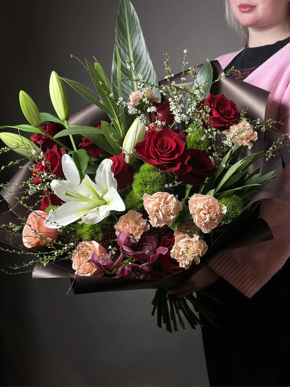 Авторский букет «Лунная соната»