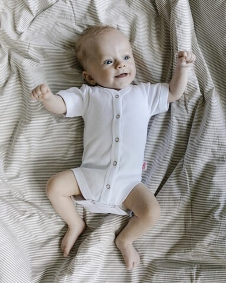 Боди хлопковый белый