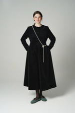 Платье оверсайз из вельвета, "Маска"