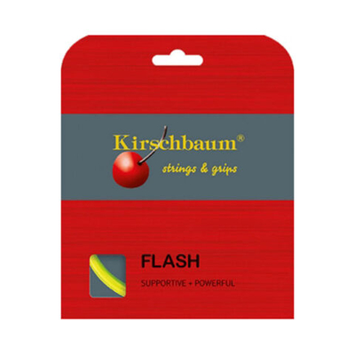 Струны теннисные Kirschbaum Flash String Set - Yellow